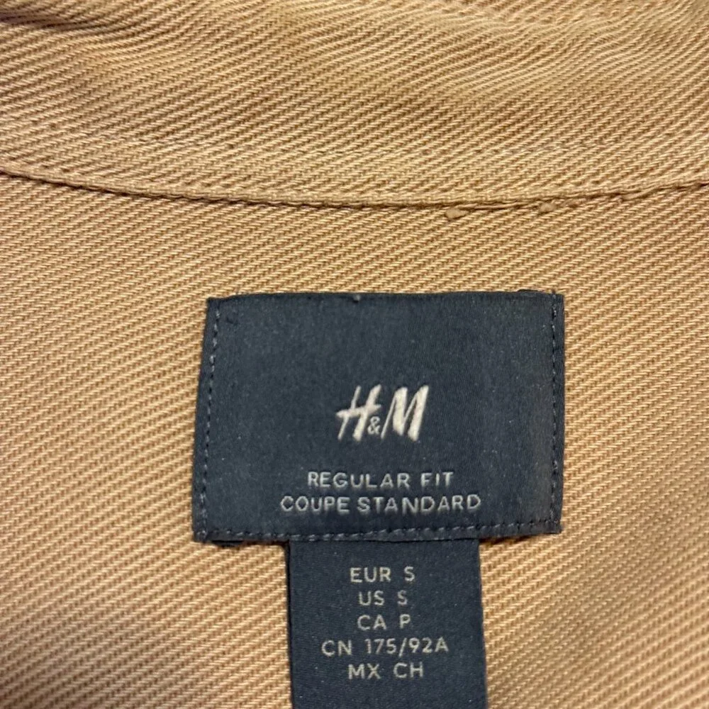 H&M Overcoat - Tan - Picture 3 of 3